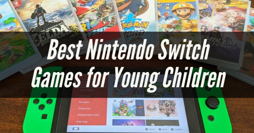 blåhval heroin dagbog Best Nintendo Switch Games for Young Children - Half Full Reviews