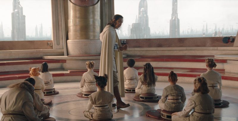 the jedi temple with master sol teaching